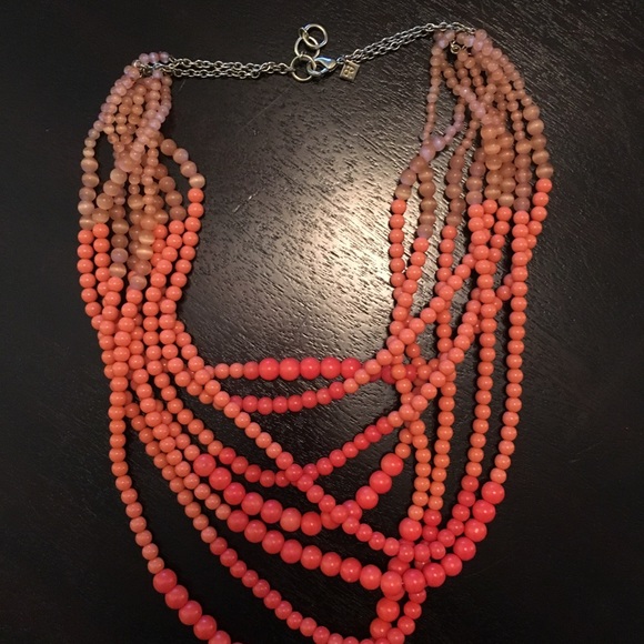 Banana Republic Coral Beads - Picture 2 of 2